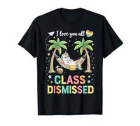 I Love You All Class Despedido Maestro Último Día de Clases Camiseta