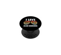 I Love You All Class Dismissed Last Day of School Teacher PopSockets PopGrip Adhesivo