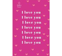 "I Love You" Book - Romantic Gift with 240 Pages of "I Love You" - Perfect for Valentine’s Day, Anniversary, Birthday, Christmas & as a Love Message - Hardcover or Paperback