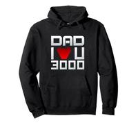 I Love You Dad, Father Love, Dad I Love You So Much, Dad Sudadera con Capucha