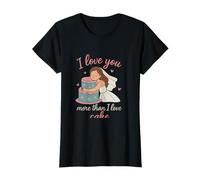 I Love You More Than Cake Nupcial Boda Despedida de Soltera Humor Camiseta