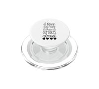 I Love You More Than Cupcakes Casi Cute Funny Love PopSockets PopGrip para MagSafe
