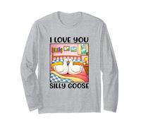I Love You Silly Goose Romantic Couples Boyfriend Girlfriend Manga Larga