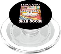 I Love You Silly Goose Romantic Couples Boyfriend Girlfriend PopSockets PopGrip para MagSafe