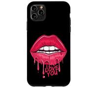 I Love You T-shirt, Pink Lips, Women Printed Design Lips Carcasa para iPhone 11 Pro Max