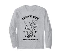 I Love You To The Bones (Declaración de amor y gráfico) Manga Larga