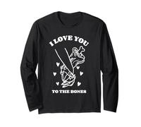 I Love You To The Bones (Declaración y gráfico) Manga Larga