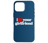 I Love Your Girlfriend Funny Heart Vintage Minimalista 80s Carcasa para iPhone 16 Pro MAX