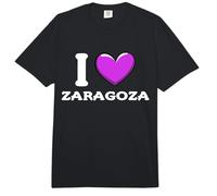 I Love Zaragoza España Comfort Colors Adult Heavyweight T-Shirt