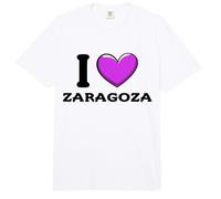 I Love Zaragoza España Comfort Colors Adult Heavyweight T-Shirt