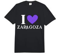 I Love Zaragoza España Comfort Colors Adult Heavyweight T-Shirt