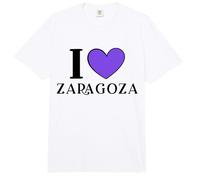 I Love Zaragoza España Comfort Colors Adult Heavyweight T-Shirt