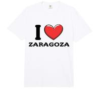 I Love Zaragoza España Comfort Colors Adult Heavyweight T-Shirt