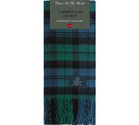 I LUV LTD Campbell Clan Ancient Tartan Clan Scarf 100% Soft Lambswool