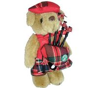 I LUV LTD Figura Musical Oso de Peluche Regalo Escocés para Millar Tartan Clan, Hecho en Escocia