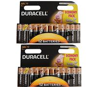 I luv ltd, i luv ltd - 24 x duracell AA Plus Power duralock 1.5v Alkaline Batteries Expires in 2024