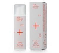 i+m Daily - Líquido UV SPF 50 - Acabado invisible y cuidado hidratante gracias a la ceramida + ectoína - Sérum facial de protección solar mineral - Base de maquillaje, sin perfume, vegano, cosmética