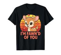 I’m Fawn’d of You Cute Deer Pun Love Camiseta