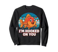 I’m Hooked On You Cute Fish Love Sudadera