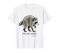 I’m Just Vibin’ Jimothy Viral Raccoon tee Raccoon Seattle Camiseta