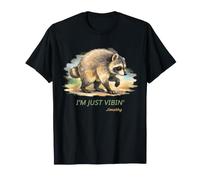 I’m Just Vibin’ Jimothy Viral Raccoon tee Raccoon Seattle Camiseta