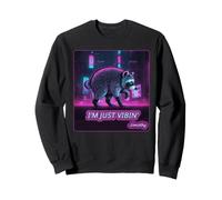 I’m Just Vibin’ Jimothy Viral Raccoon tee Raccoon Seattle Sudadera