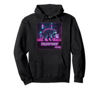 I’m Just Vibin’ Jimothy Viral Raccoon tee Raccoon Seattle Sudadera con Capucha