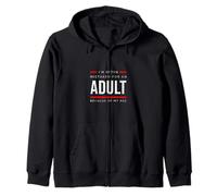 I`m m Often mkistaken for an Adult Because of my Age Sudadera con Capucha