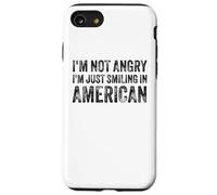 I’m Not Angry I’m Just Smiling In American For Men Women Carcasa para iPhone SE (2020) / 7/8