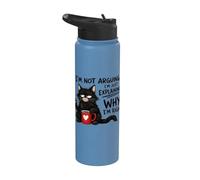 I´m Not Arguing I´m Just Explaining Why I´m Right Stainless Steel Insulated Water Bottle