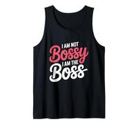 I’m Not Bossy I Am The Boss Funny Office Quote Camiseta sin Mangas