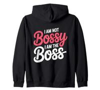 I’m Not Bossy I Am The Boss Funny Office Quote Sudadera con Capucha