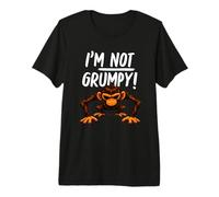 I’m Not Grumpy Funny Angry Monkey Men Women Kids Camiseta Premium