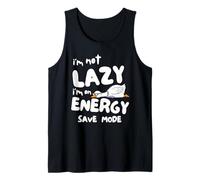 I’m Not Lazy, Funny Goose Energy Saving Mode Camiseta sin Mangas