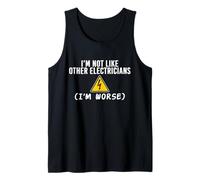 I’m Not Like Other Electricians Funny Electrician Camiseta sin Mangas
