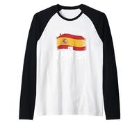I’m Not Yelling I’m Spanish That's How We Talk Camiseta Manga Raglan