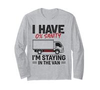 I’m Staying In The Van Funny Phasmophobia Gamer Men Women Manga Larga