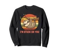 I’m Stuck On You Cute Sloth Love Sudadera