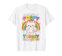 I Made A Poopy and My Tummy Feels Better - Inappropriate Camiseta gráfica económica, Hombre, Blanco, XL