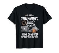I Make Computer Beep Boop Funny Programmer Camiseta