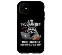 I Make Computer Beep Boop Funny Programmer Carcasa para iPhone 11