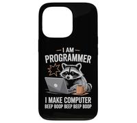 I Make Computer Beep Boop Funny Programmer Carcasa para iPhone 13 Pro