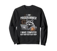 I Make Computer Beep Boop Funny Programmer Sudadera