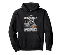 I Make Computer Beep Boop Funny Programmer Sudadera con Capucha