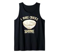 I Make Cracks Shine Arte de cerámica Japonesa Kintsugi Camiseta sin Mangas