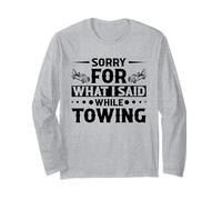 I Make it Easy Funny Remolque Conductor Hombres Mujeres Camionero Manga Larga