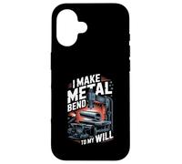 I Make Metal Bend To My Will Herrero Carcasa para iPhone 16