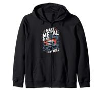 I Make Metal Bend To My Will Herrero Sudadera con Capucha