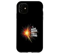 I Make Noise For A Living Musician DJ Sound Crew Carcasa para iPhone 11