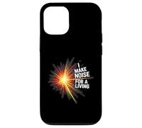 I Make Noise For A Living Musician DJ Sound Crew Carcasa para iPhone 12/12 Pro